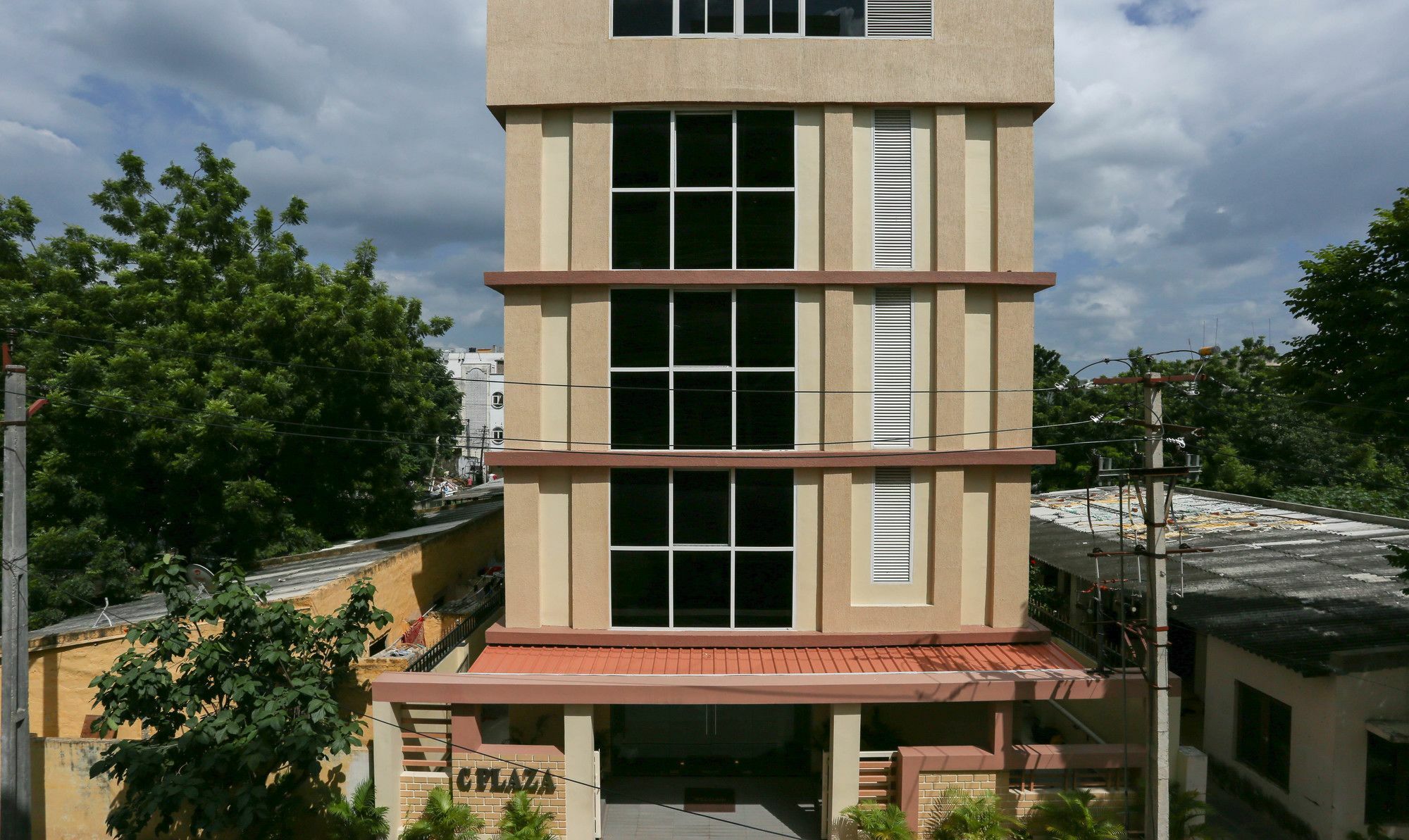 Hotel Treebo C Plaza Vijayawāda Exterior foto